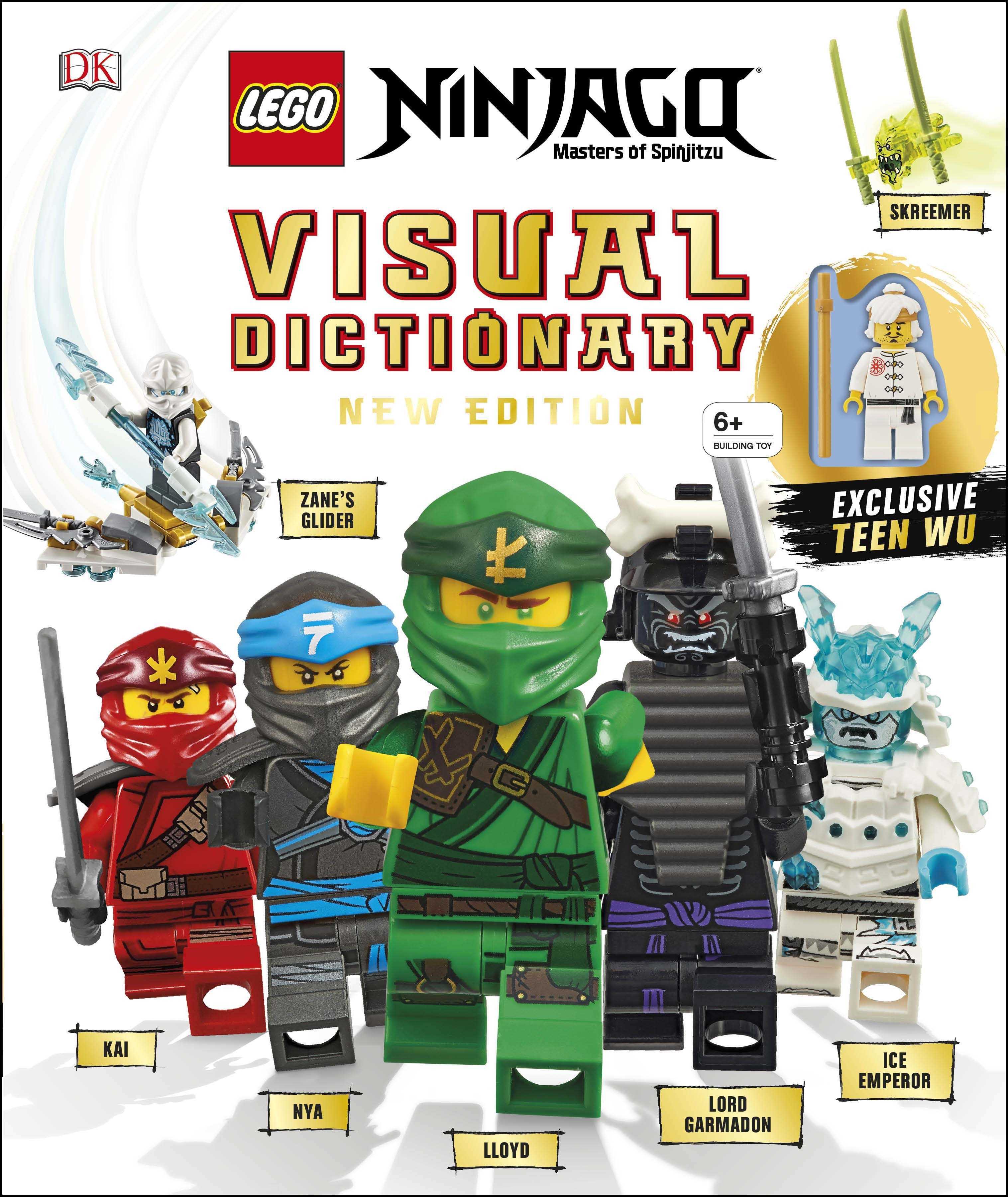 LEGO NINJAGO Visual Dictionary (with With Exclusive Teen Wu Minifigure)