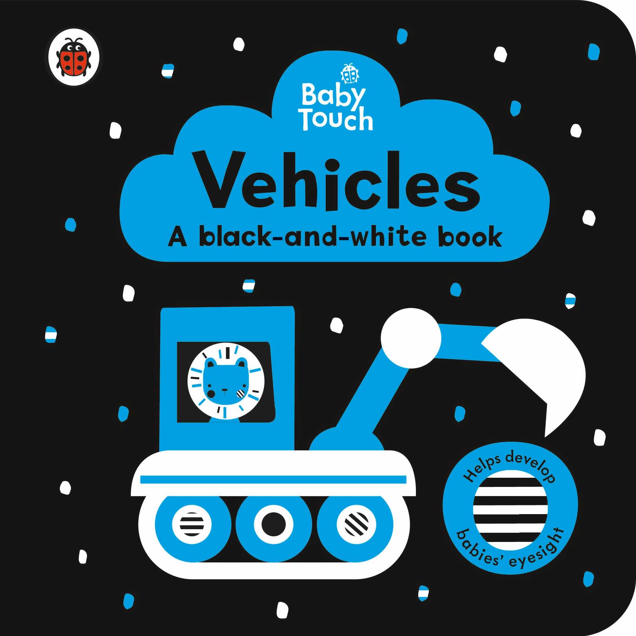 Vehicles: A Black-and-White Buggy Book