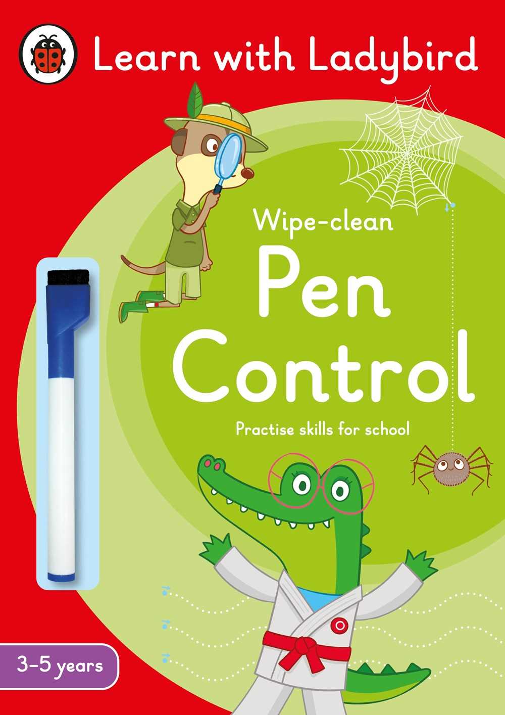 Pen Control (A Learn with Ladybird Wipe-Clean Activity Book)