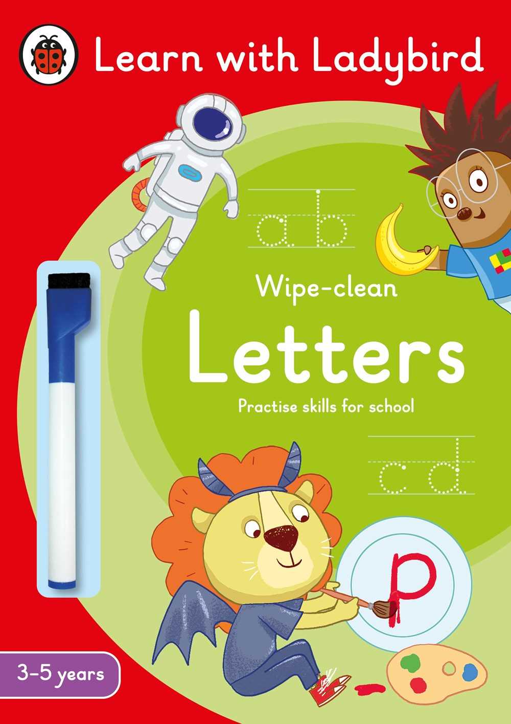 Letters (A Learn with Ladybird Wipe-Clean Activity Book)