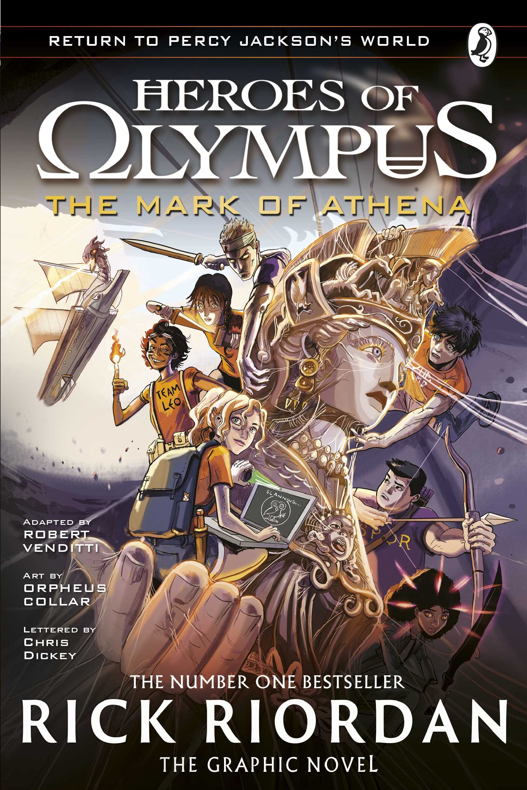 Heroes of Olympus #03: The Mark of Athena (The Graphic Novel)