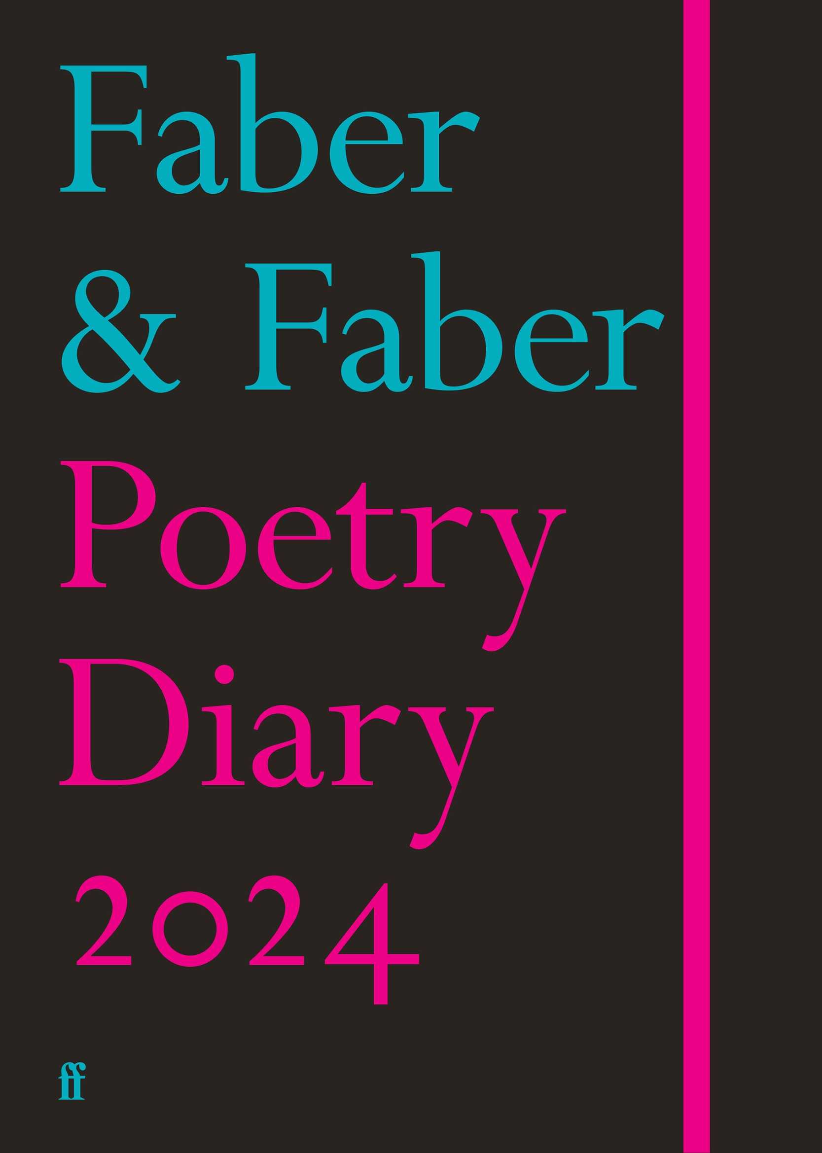 Faber Poetry Diary 2024