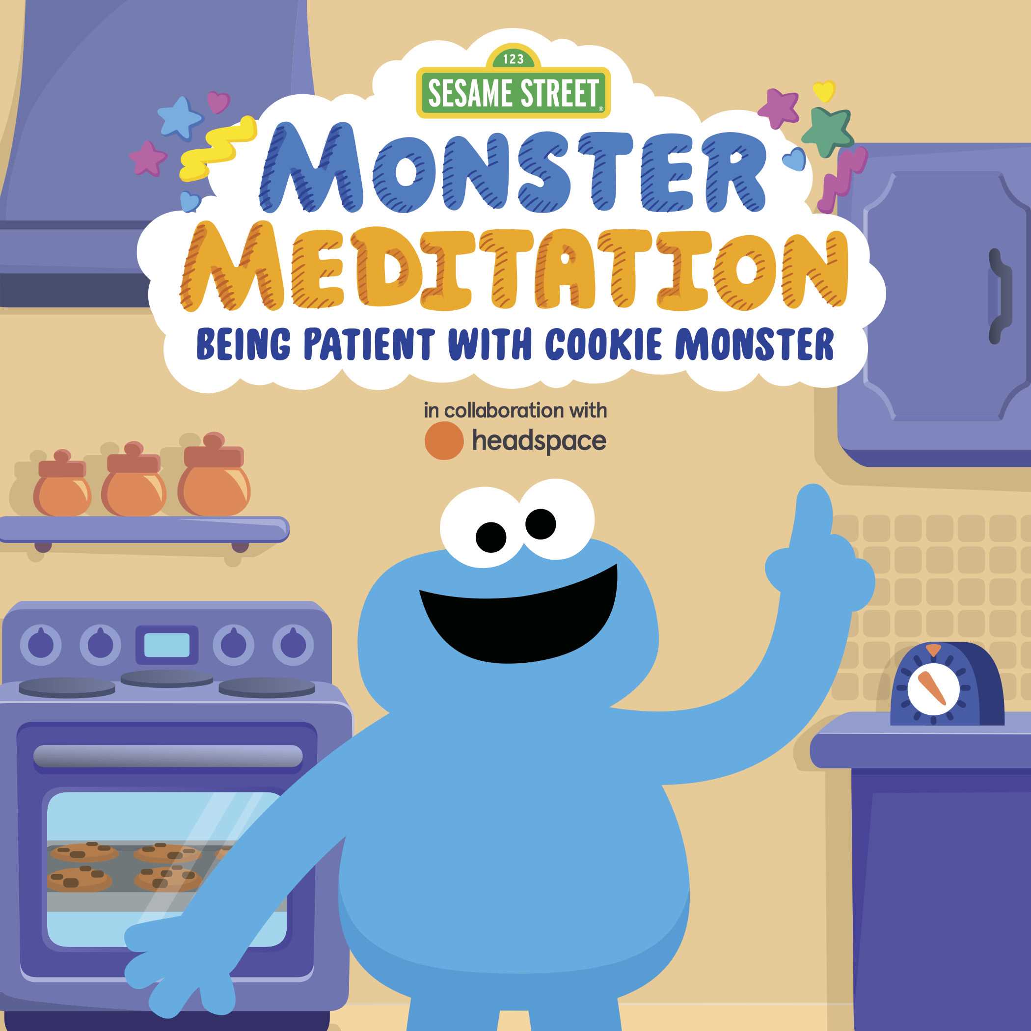 Monster Meditation: Being Patient with Cookie Monster (Sesame Street)
