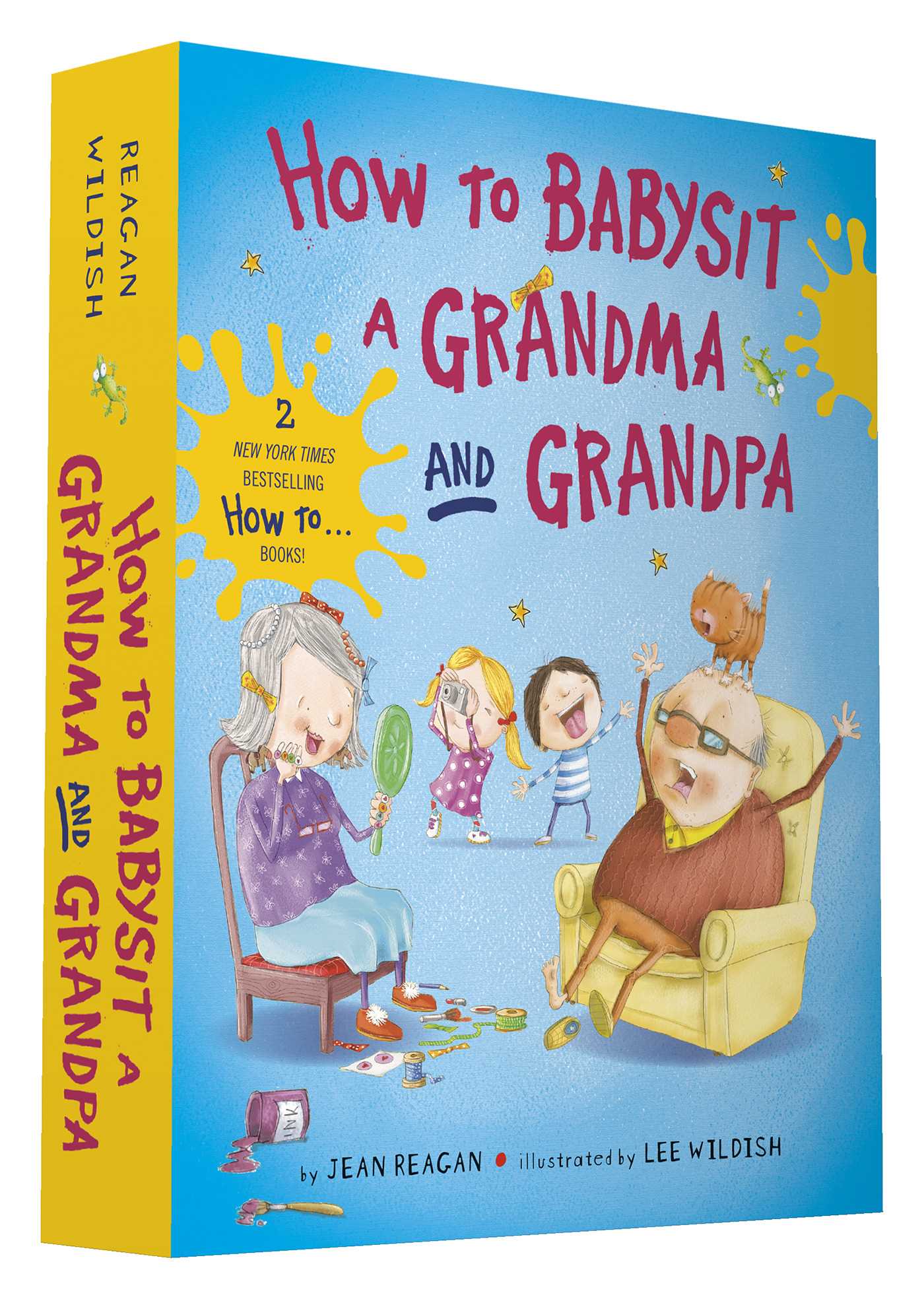 How to Babysit a Grandma and Grandpa (Board Book Boxed Set)