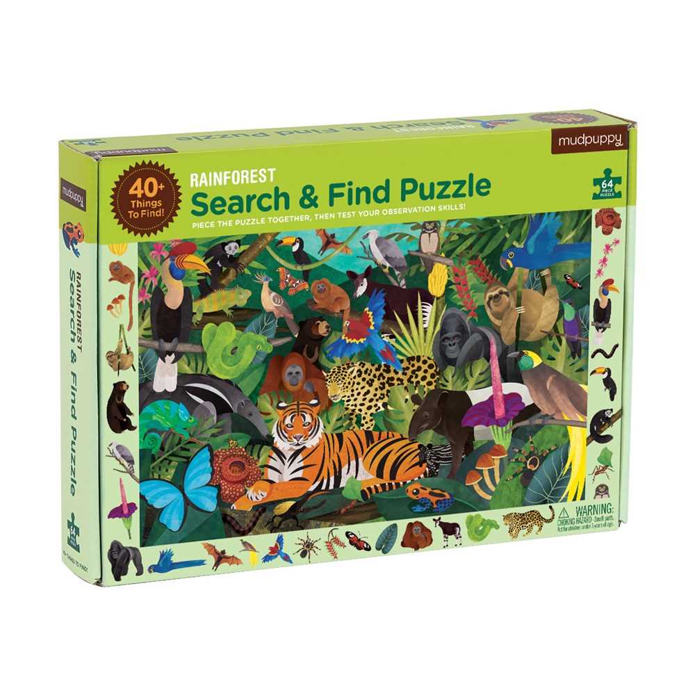 Rainforest Search &amp; Find Puzzle