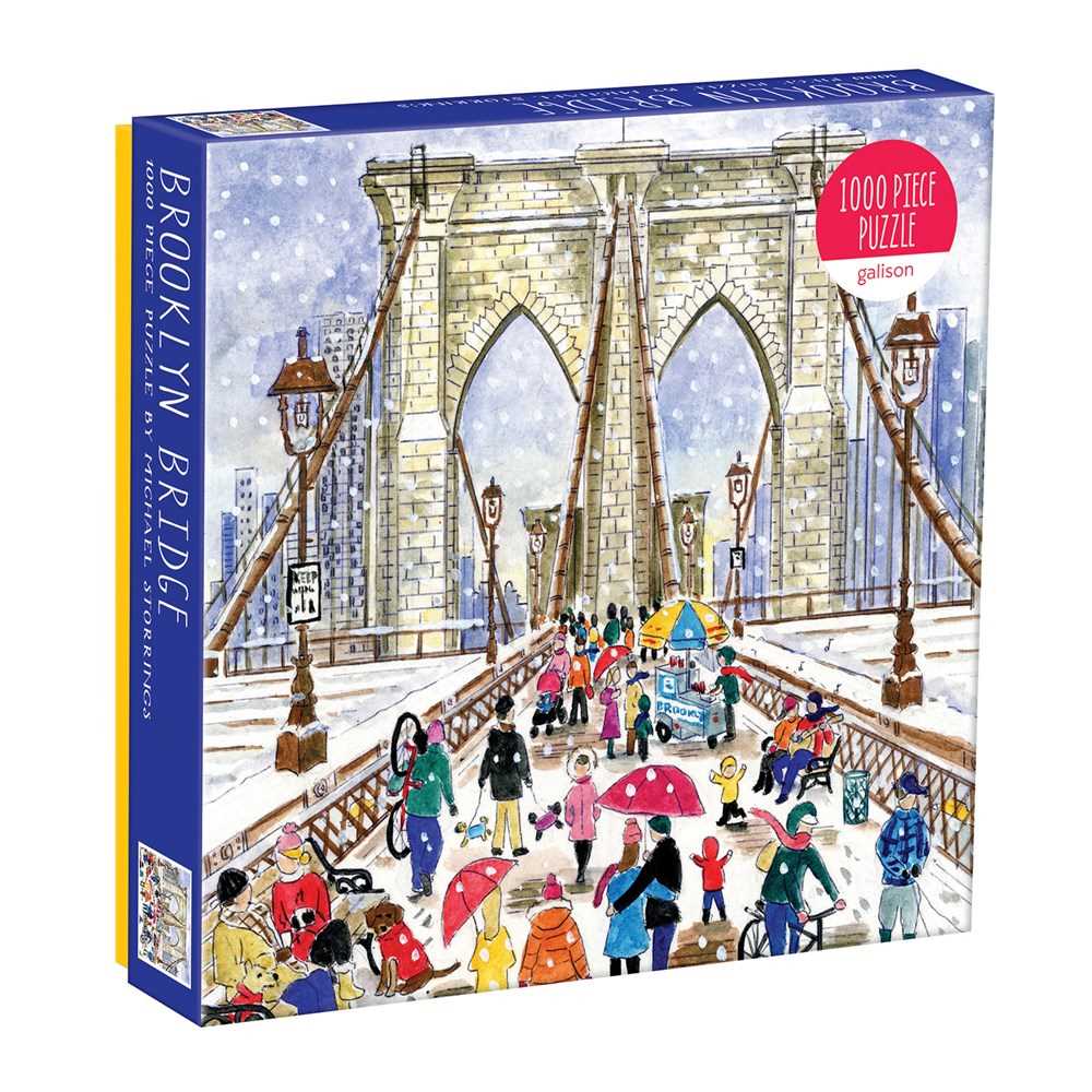Michael Storrings Brooklyn Bridge 1000 Piece Puzzle