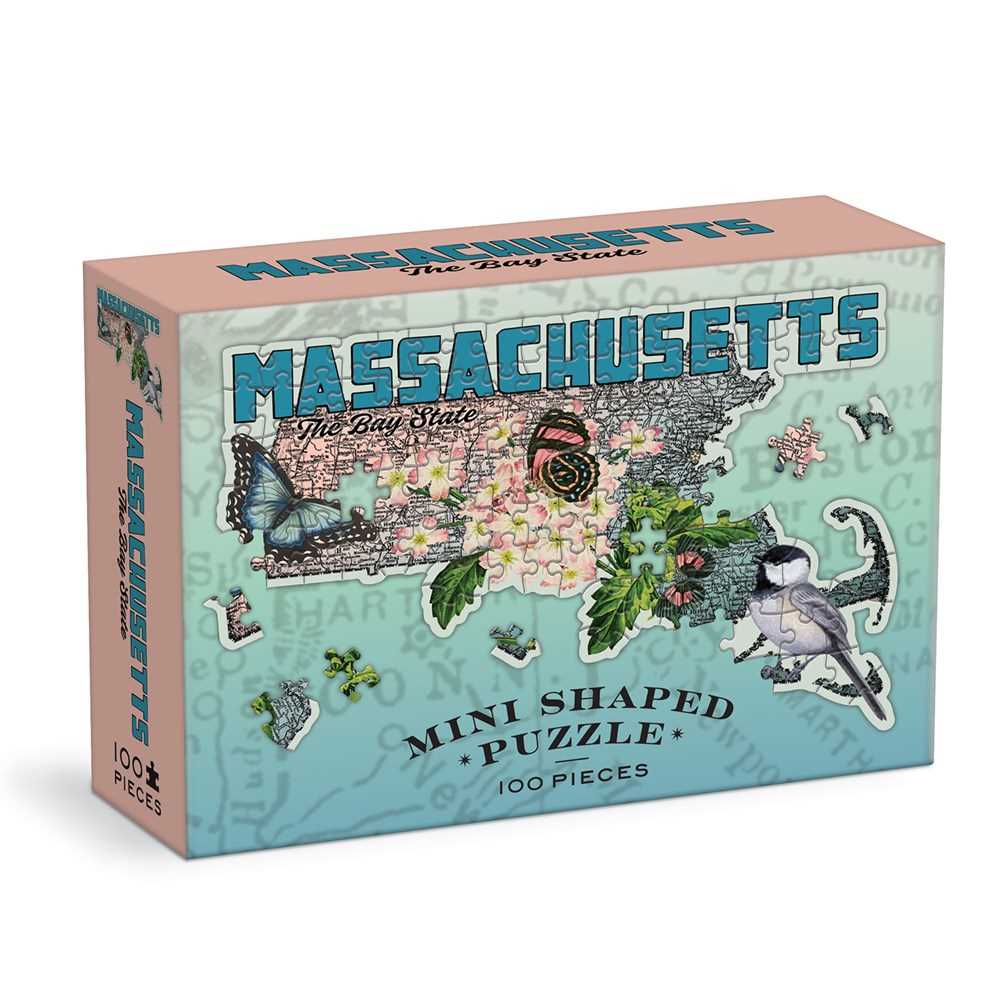Massachusetts Mini Shaped Puzzle