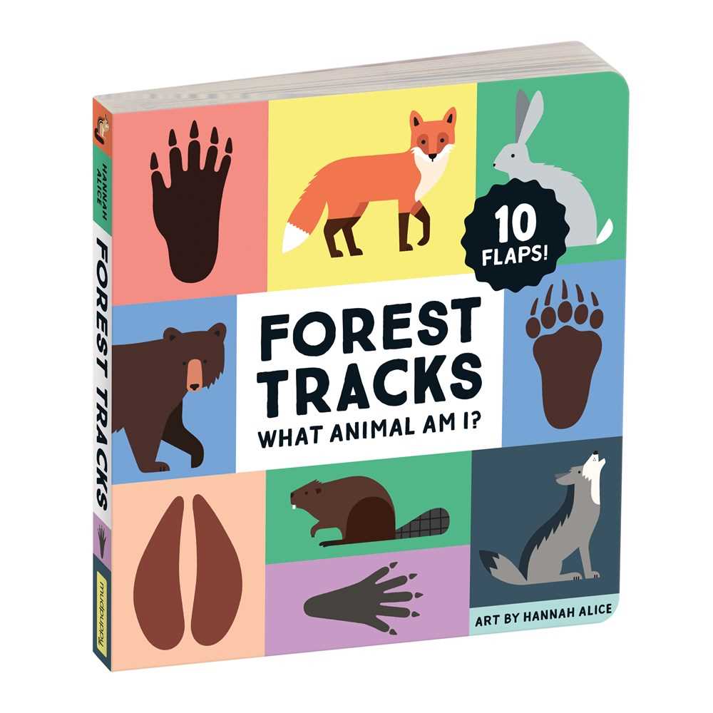 Forest Tracks: What Animal Am I? (Lift-the-Flap Board Book)