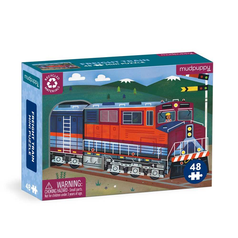 Freight Train 48 Piece Mini Puzzle