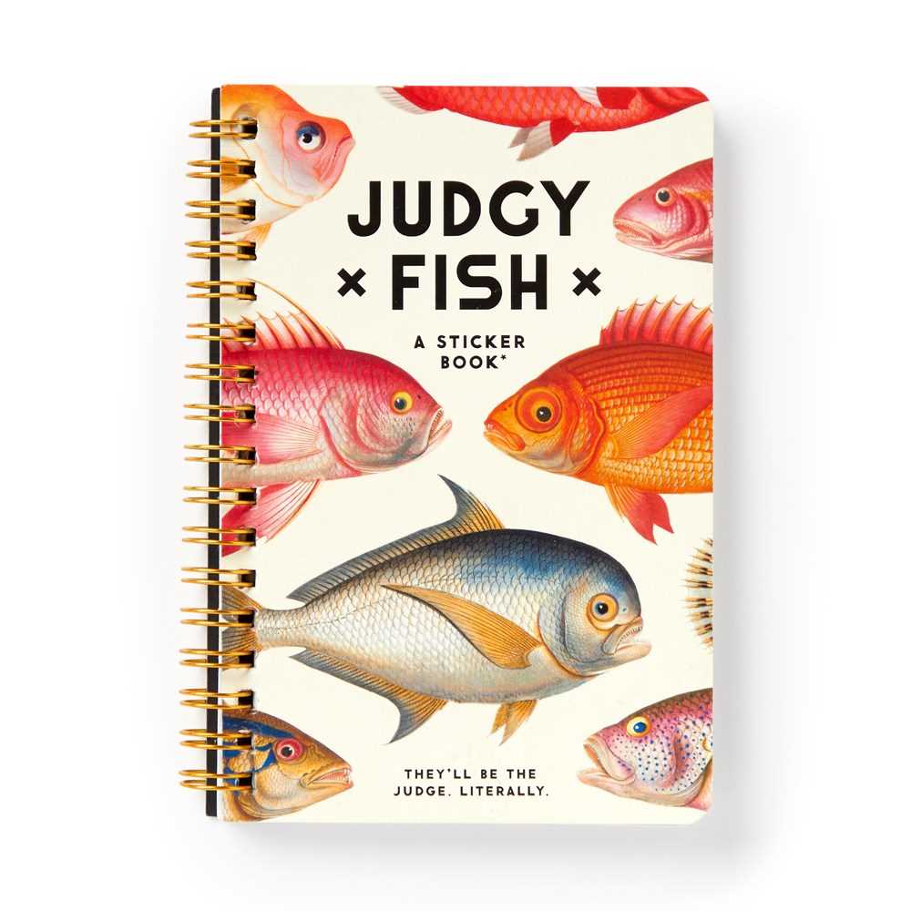 Judgy Fish Sticker Book