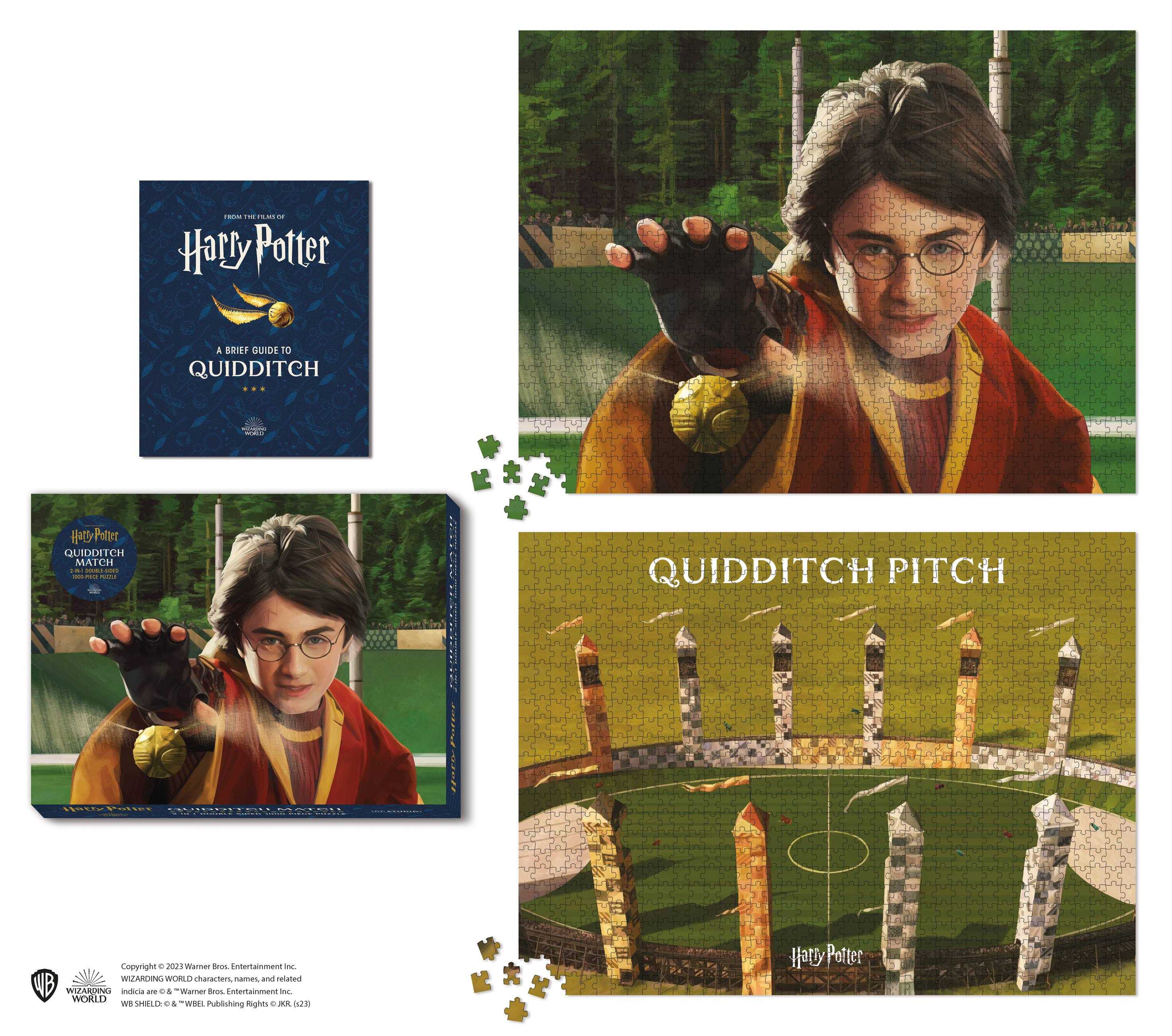 Quidditch Match 2-in-1 Double-Sided 1000-Piece Puzzle (Harry Potter)