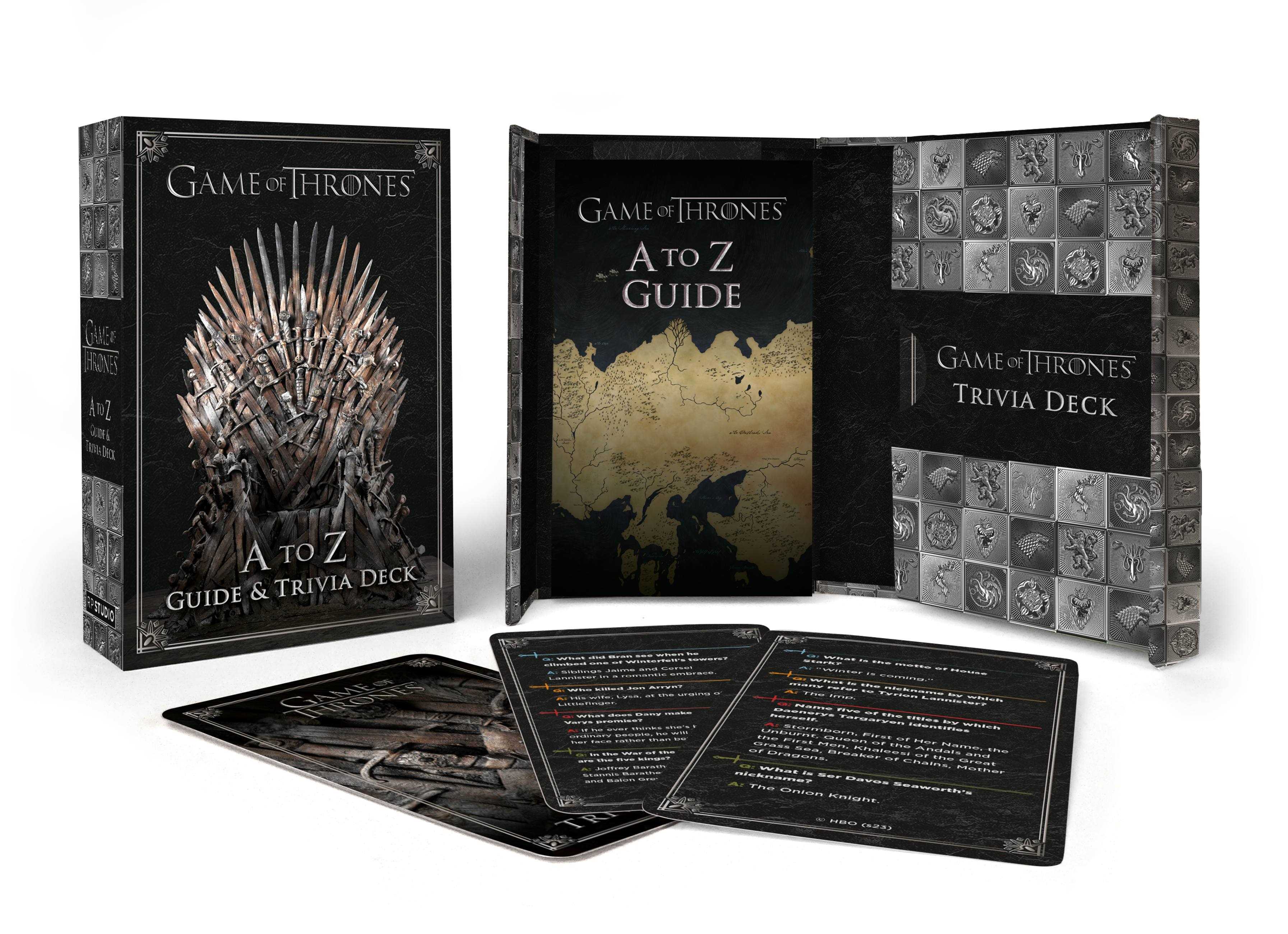 Game of Thrones: A to Z Guide &amp; Trivia Deck