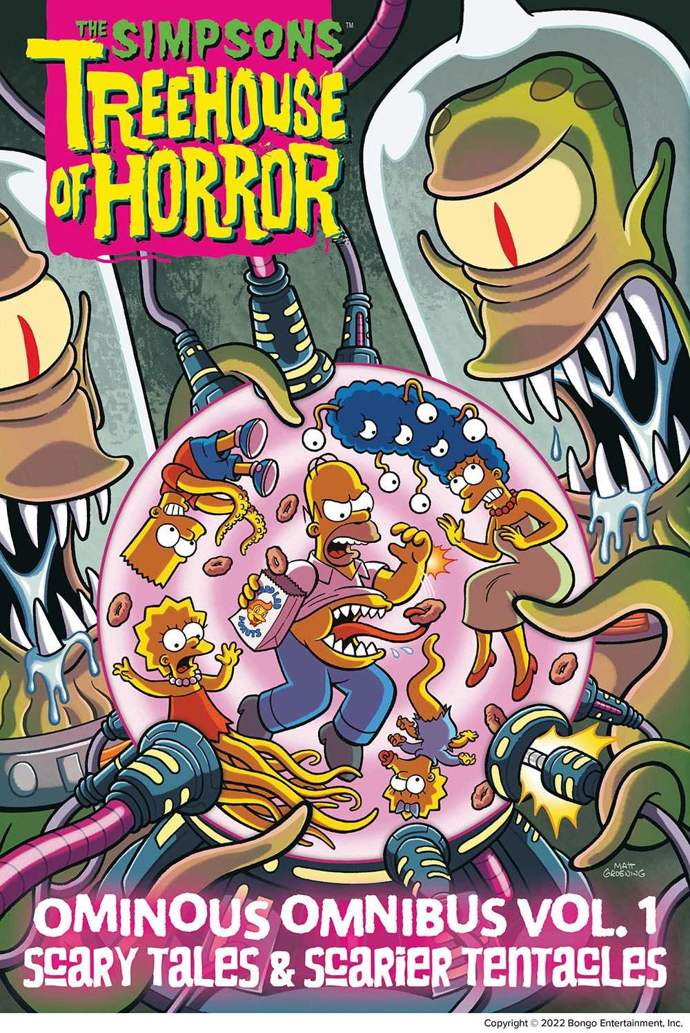 The Simpsons Treehouse of Horror Ominous Omnibus Vol. 1: Scary Tales &amp; Scarier Tentacles