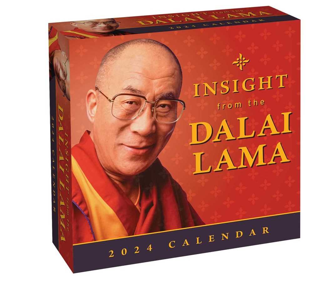 Insight From The Dalai Lama 2024 Day-to-Day Calendar