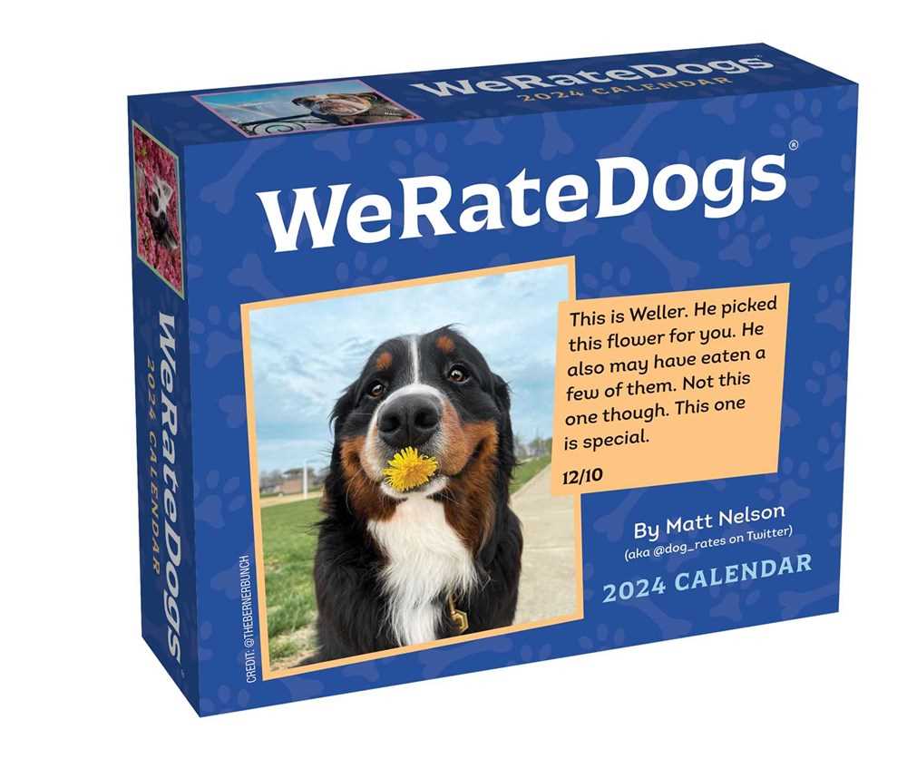 Weratedogs 2024 Day-to-Day Calendar