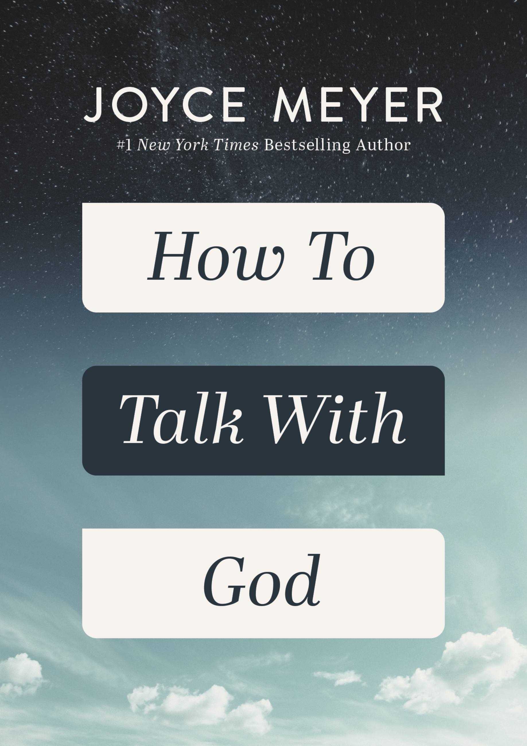 How to Talk With God