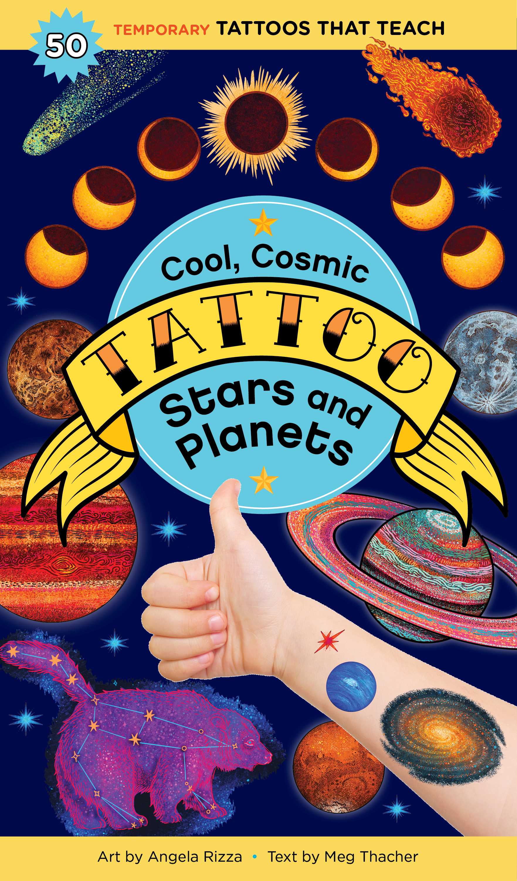 Cool, Cosmic Tattoo Stars and Planets (Tattoos That Teach)