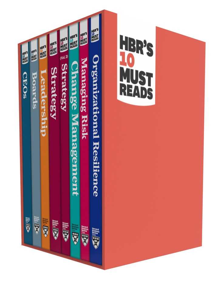 HBR's 10 Must Reads for Executives (8-Volume Collection)