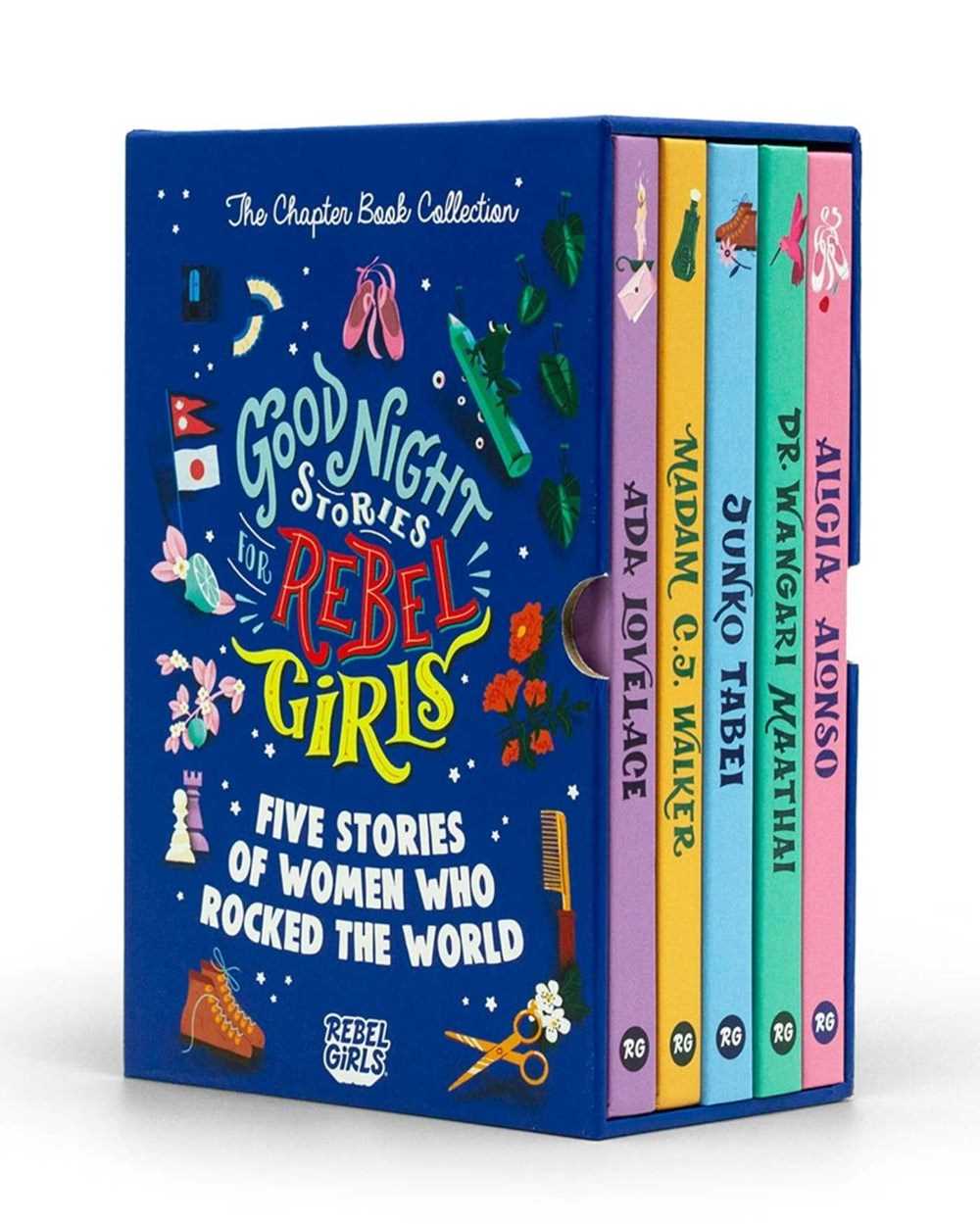Goodnight Stories for Rebel Girls: The Chapter Book Collection (5 books boxset)