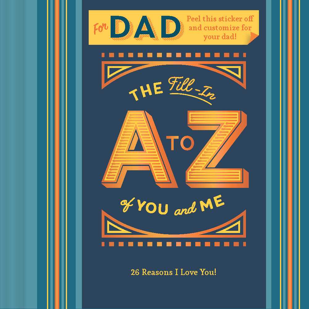 For Dad (Fill-In A to Z of You and Me)