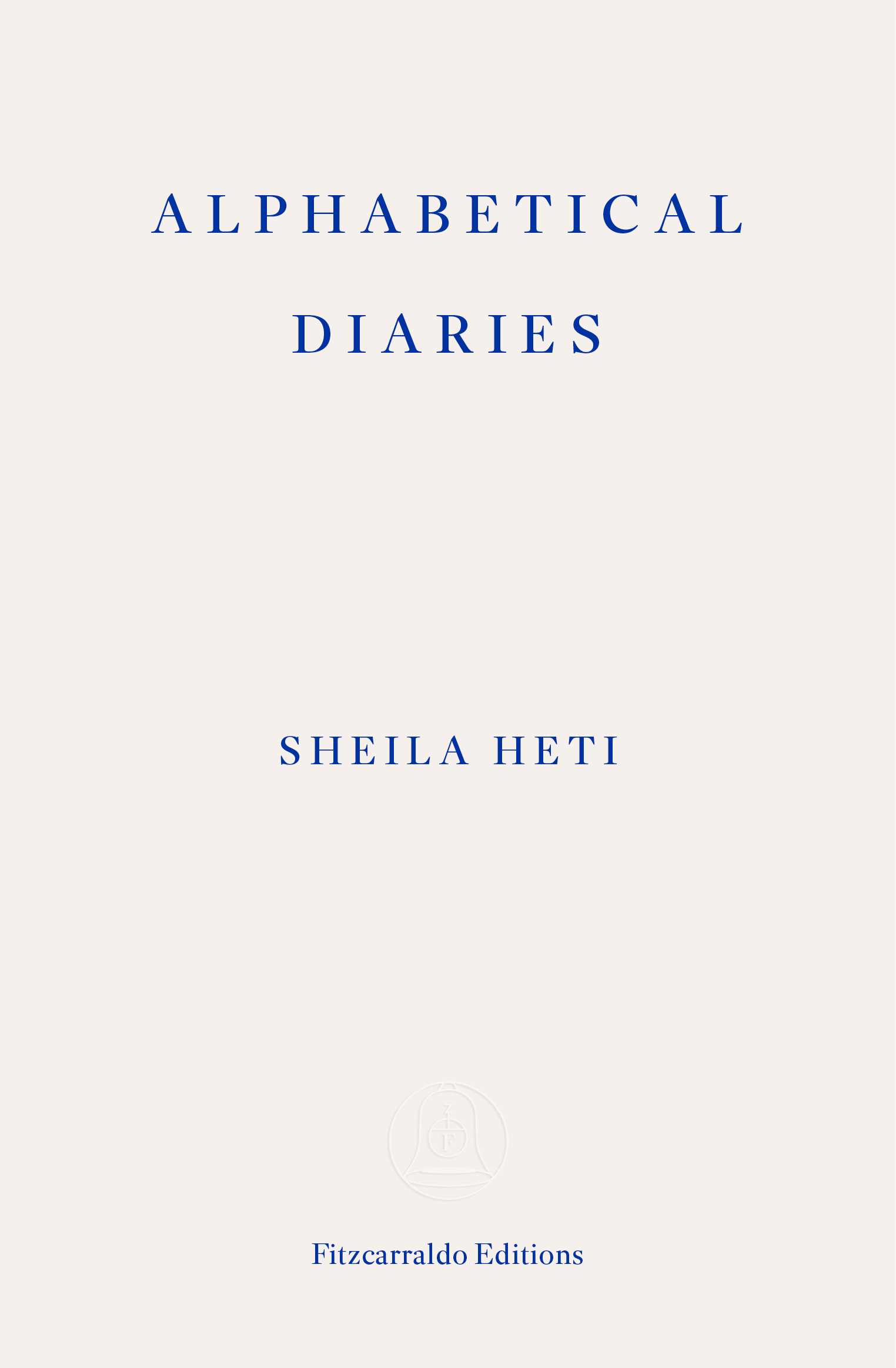Alphabetical Diaries