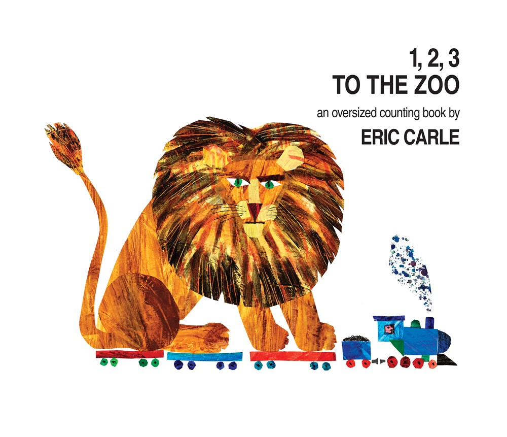 1, 2, 3 to the Zoo (Oversized board book)